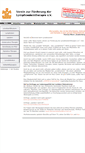 Mobile Screenshot of lymphverein.de